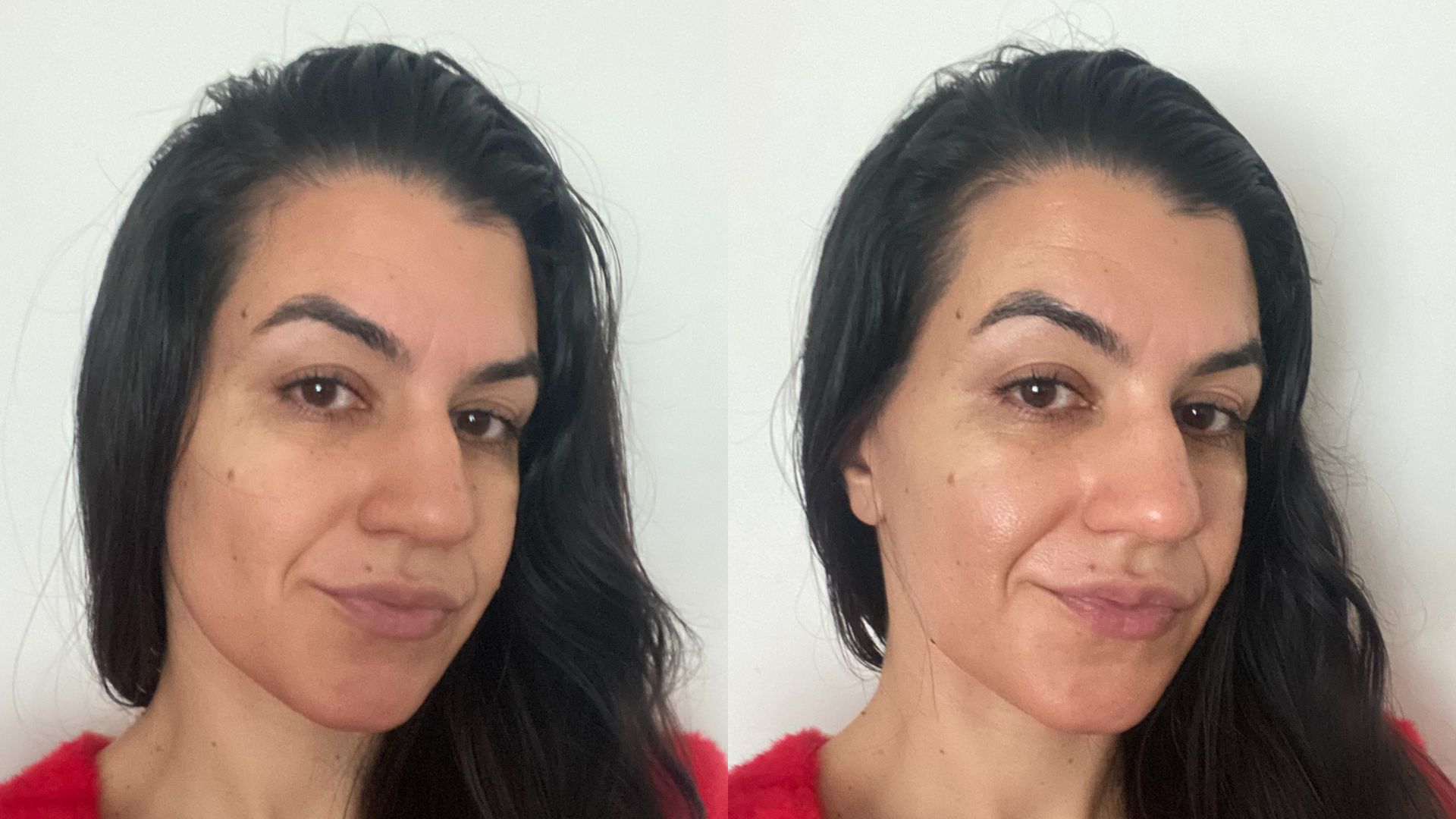 Vanessa Before And After Using May Lindstrom The Blue Cocoon | Space NK Vanessa Before And After Using May Lindstrom The Blue Cocoon | Space NK